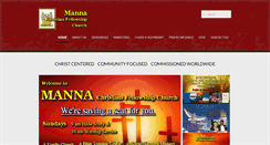 Desktop Screenshot of mcfmanna.com